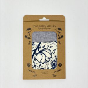 Your Green Kitchen BOWL COVERS Spring Flower Xl and Navy LG