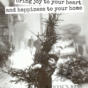 Raven's Rest Studio - May The Spirit Of Christmas Bring Joy To Your Heart... C22