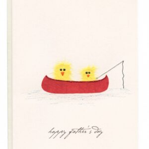 Flaunt Happy Father's Day Birds in Canoe