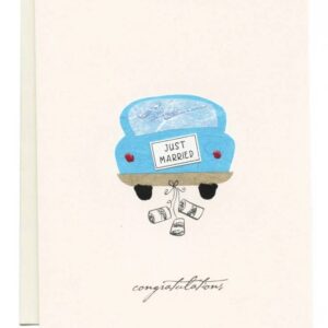 Flaunt Congratulations Just Married Car