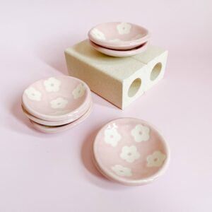 SarahBeePottery - The Mini Flower Ceramic Dish