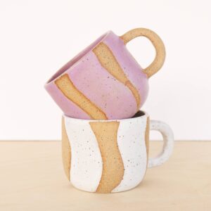 Nightshift Ceramics - Coffee Mug White - 10oz