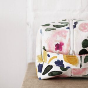 Freon Collective - Makeup Bag - Sierra Florals