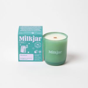 Milk Jar Candle Co. - Woodland - Essential Oil Coconut Soy 8oz Candle