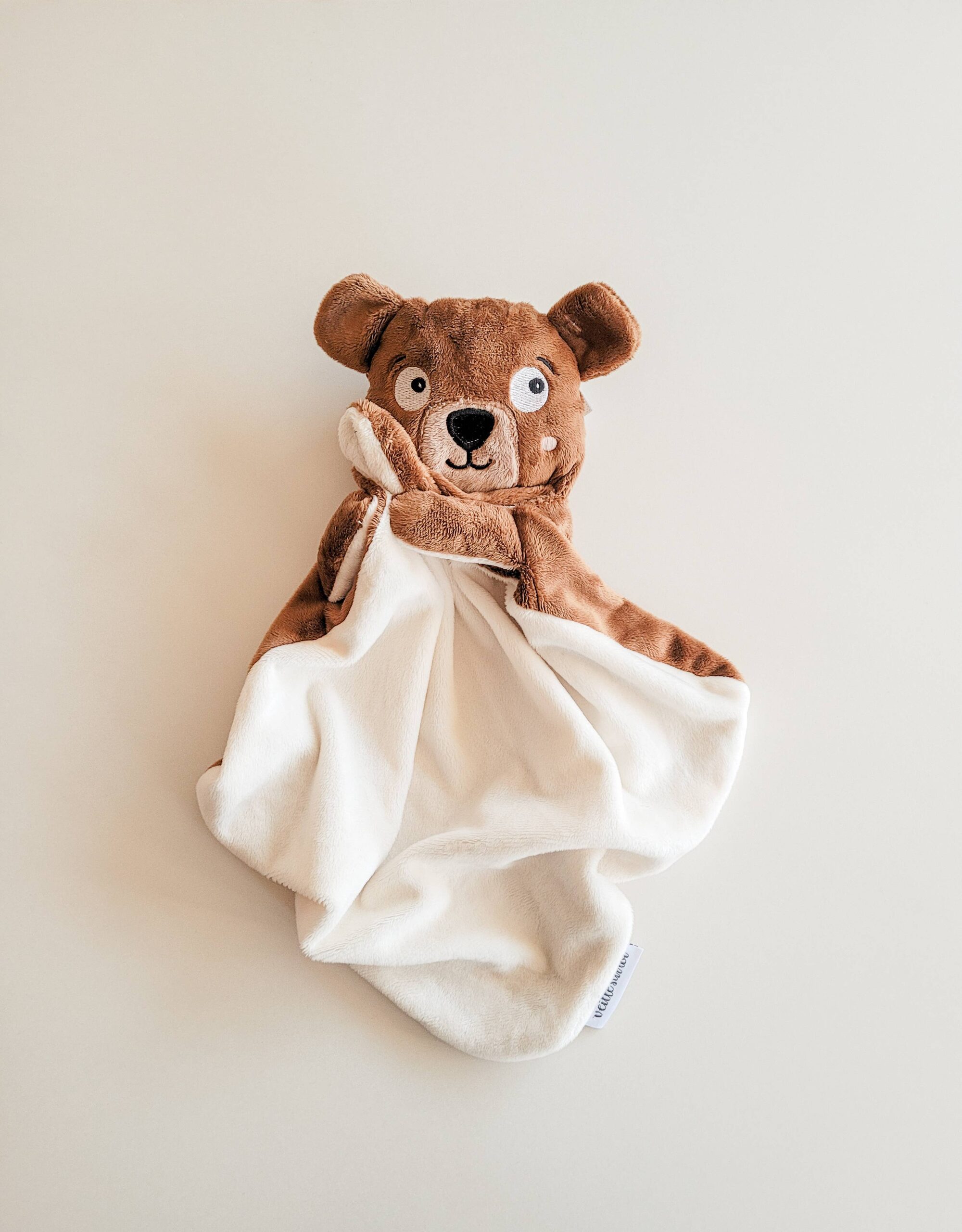 Veille sur toi - Security Blanket - Brown Bear - Winston