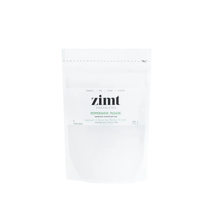 Zimt Chocolates - Peppermint, Please. Drinking Chocolate Mix