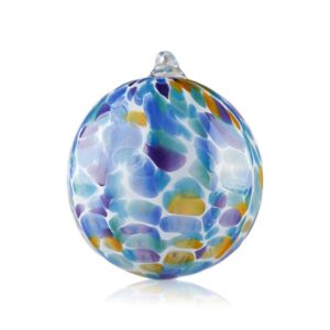 Dougherty Glassworks - Solar Orbs - Confetti Blue