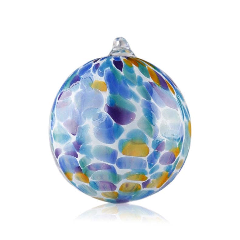 Dougherty Glassworks - Solar Orbs - Confetti Blue