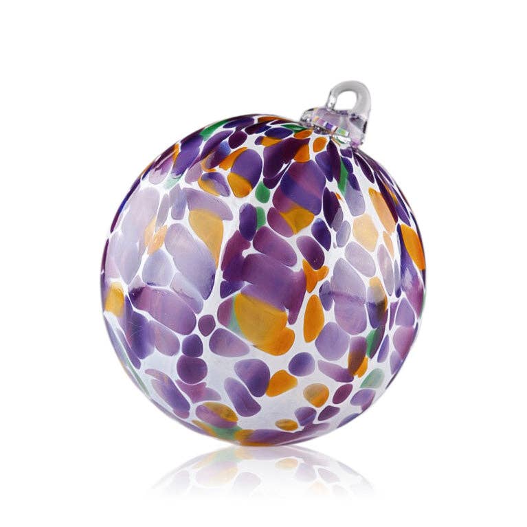 Dougherty Glassworks - Solar Orbs - Confetti Purple