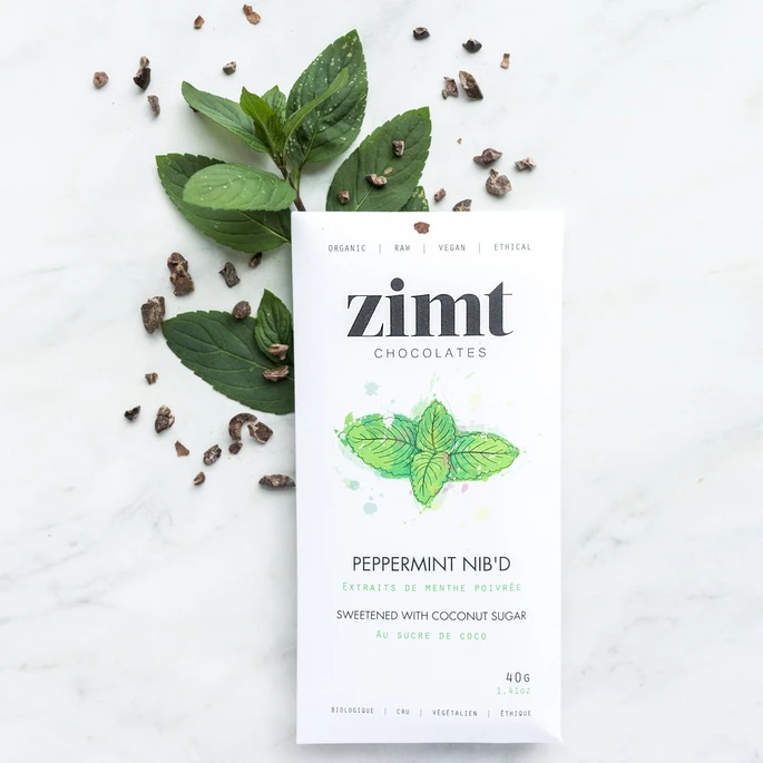 Zimt Chocolates - Peppermint Nib'd Bar