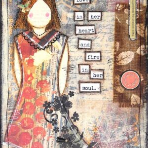 Fearless hART - 002-80 She Had Love in Her Heart Cards