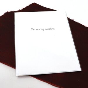 Fearless hART - 002-81 You Are My Sunshine Inspired Cards