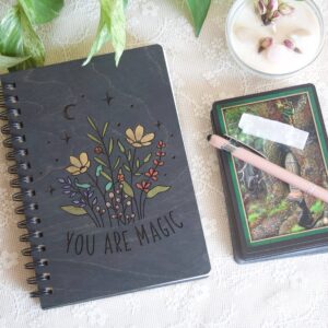 Topaz & Pine - Journal Notebook - You are Magic