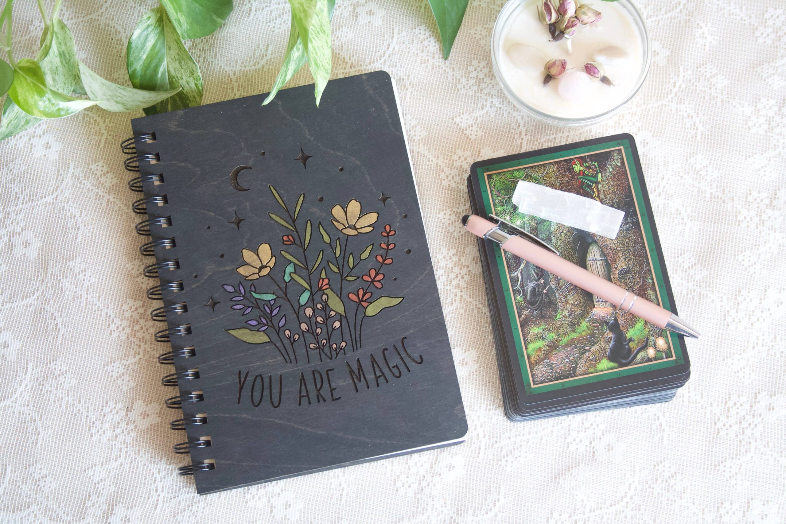 Topaz & Pine - Journal Notebook - You are Magic