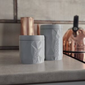 The Rogerie Coffee Canister Dark Grey