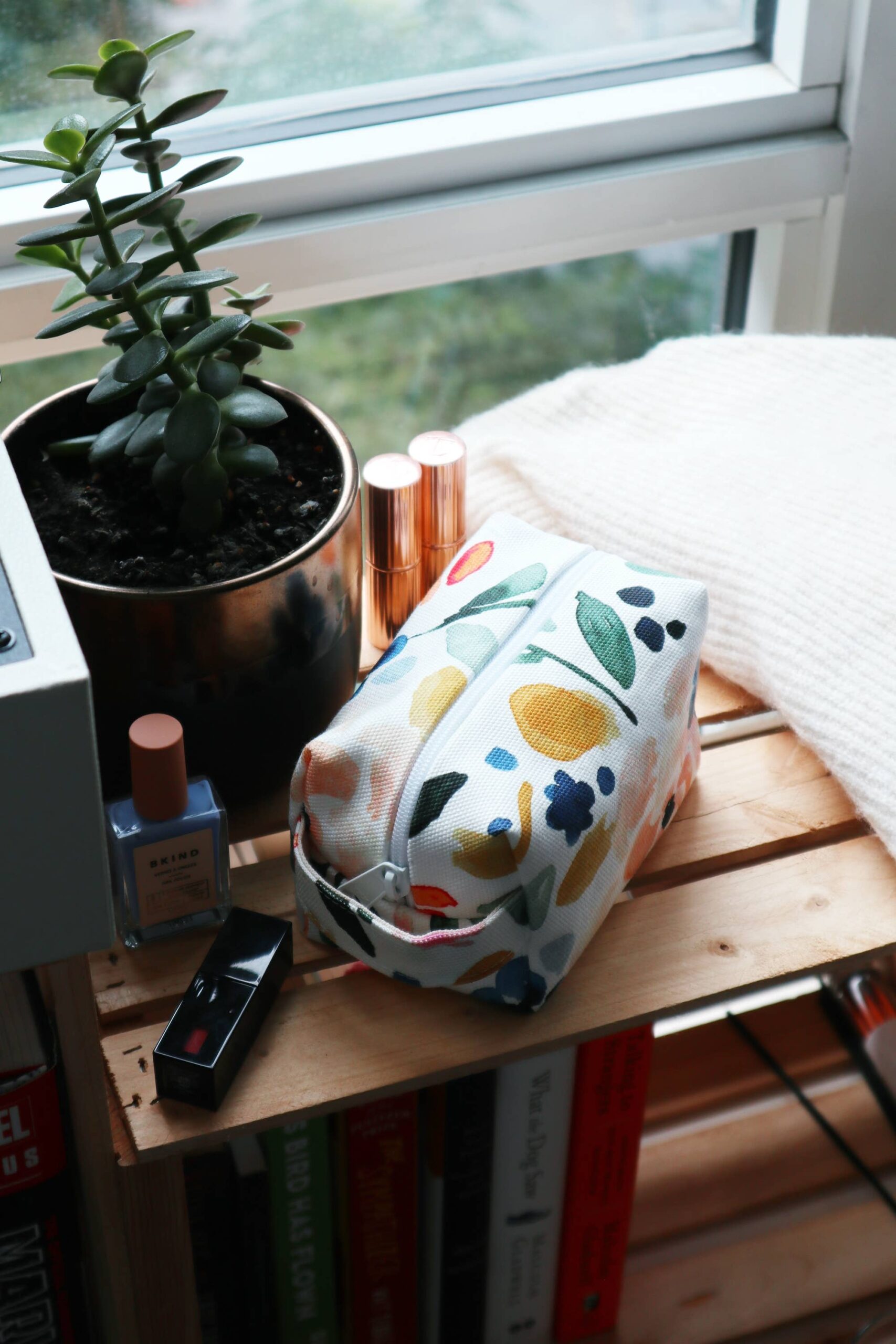 Freon Collective - Mini Makeup Bag - Sierra Florals