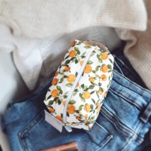 Freon Collective - Mini Makeup Bag - Clementine