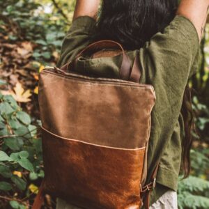 Grace Design - Tofino Backpack | Brown Leather