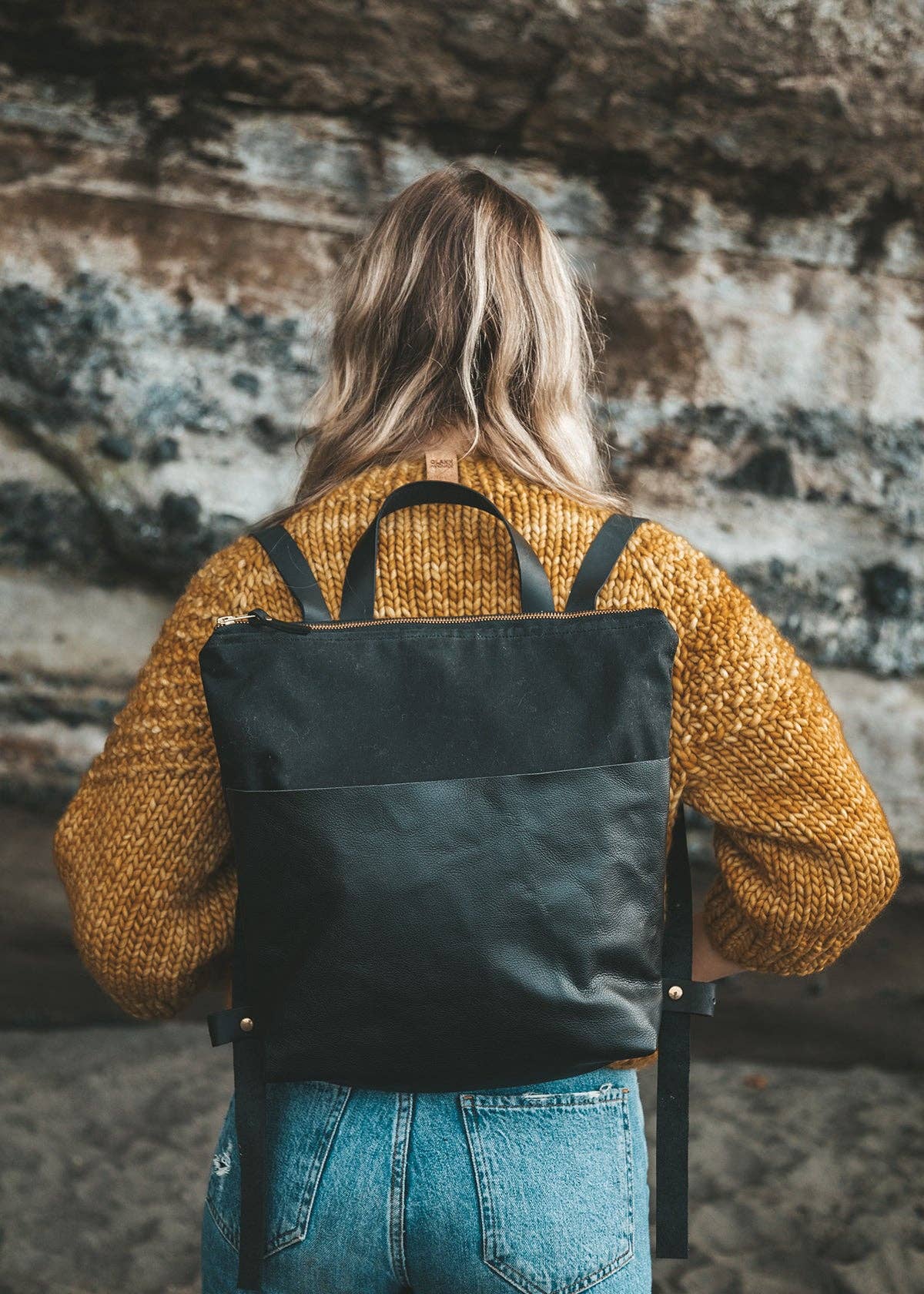 Grace Design - Tofino Backpack | Black Leather