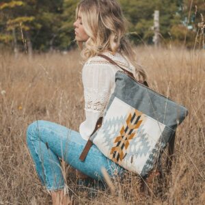 Grace Design - Tofino Backpack | Orion With Blue Waxed Canvas