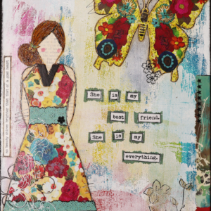 Fearless hART - 002-80 She is My Best Friend Cards