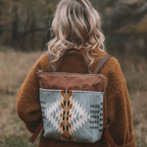 Grace Design - Tofino Backpack | Orion With Brown Waxed Canvas